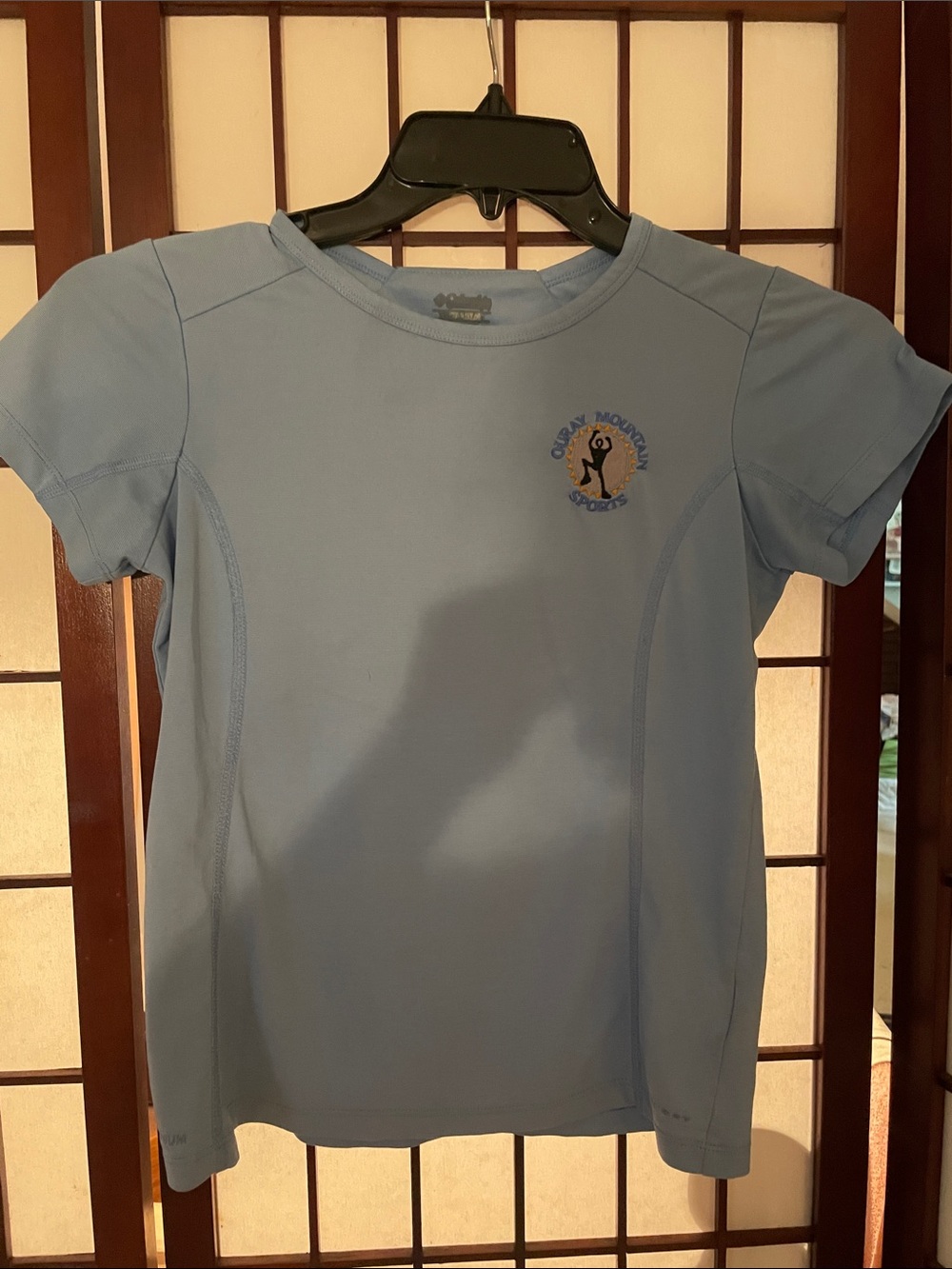 Light Blue Short-Sleeve Active Tee